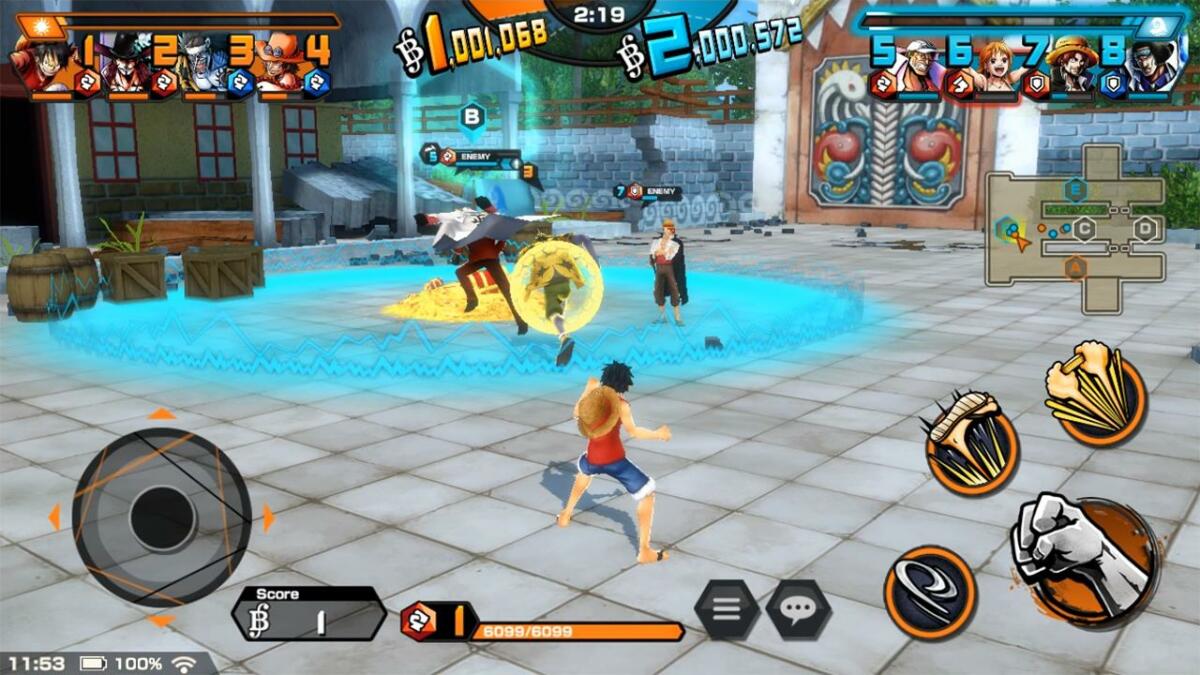 Top 5 One Piece Games iOS Android 