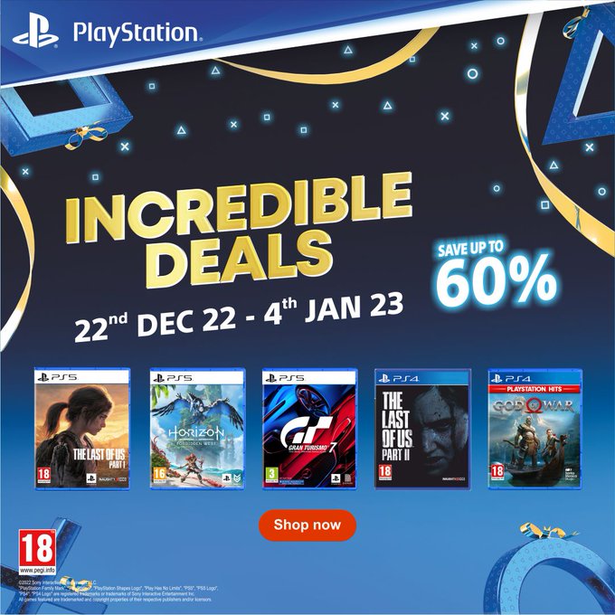PlayStation Holiday Sale Presents Attractive Discounts