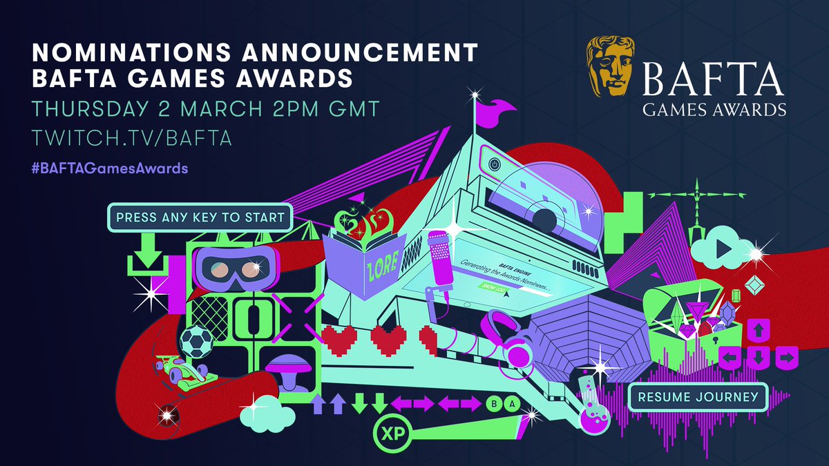 BAFTA Games Awards 2023 Nominees - Dafunda.com