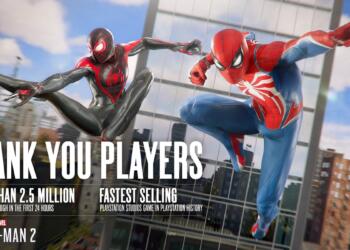 Penjualan Marvel’s Spider-Man 2 Tembus 2,5 Juta Copy