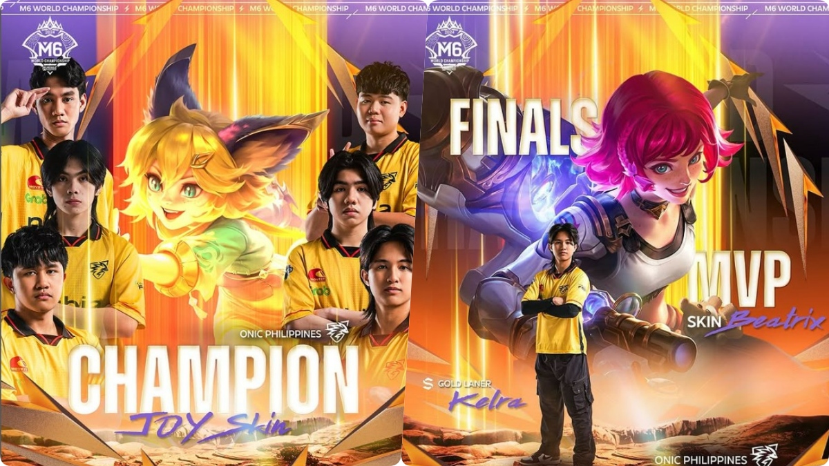 Joy Dan Beatrix Jadi Skin Eksklusif M6 Untuk ONIC PH