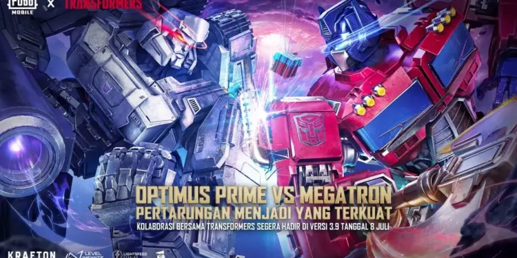 Kolaborasi PUBG Mobile x Transformers