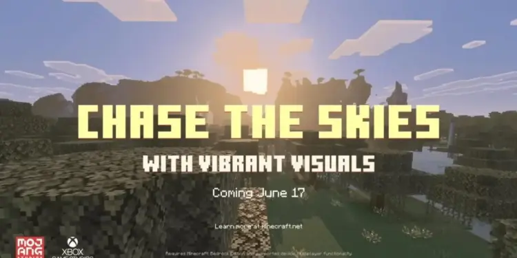 Update Visual Minecraft “vibrant Visuals”